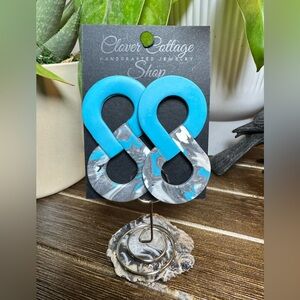 Handmade Clay Earrings - 0020